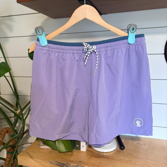 Chubbies Classic Swim Trunks, Men, L, Lovenders - Picture 2 of 5